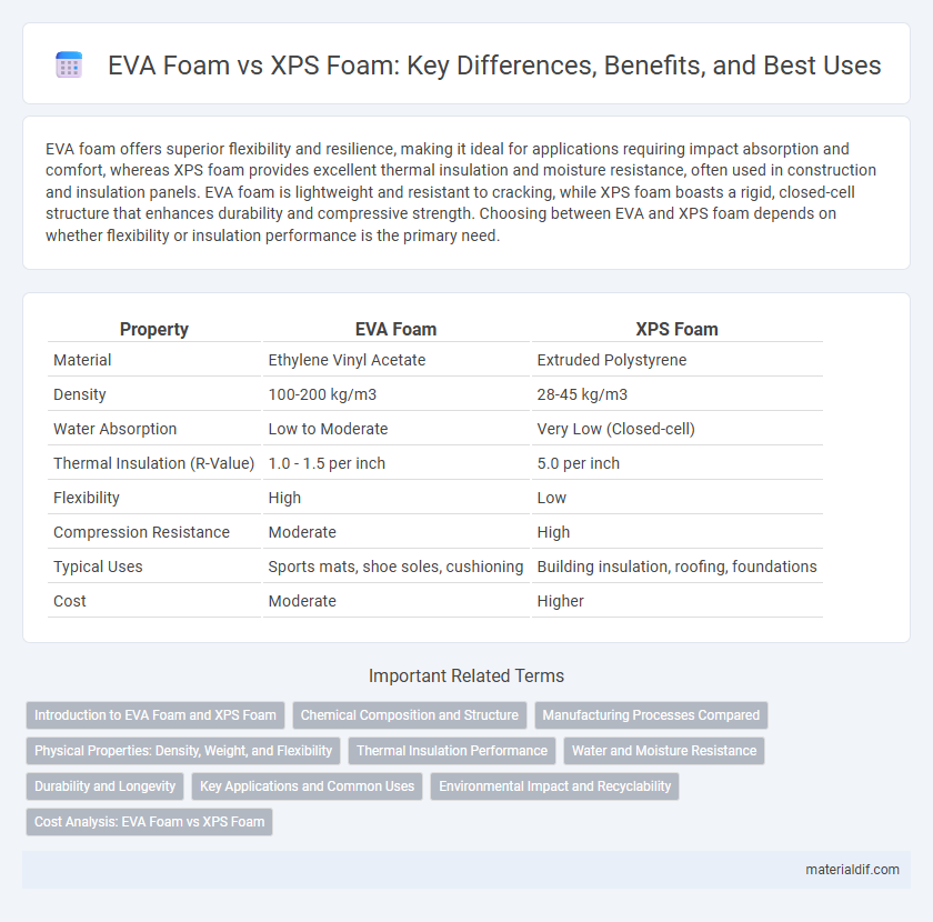 EVA Foam vs XPS Foam: Key Differences, Benefits, and Best Uses