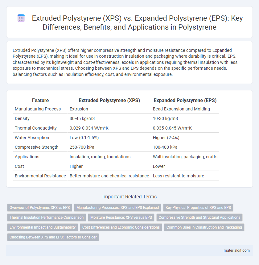 Extruded Polystyrene (XPS) vs. Expanded Polystyrene (EPS): Key Differences, Benefits, and Applications in Polystyrene