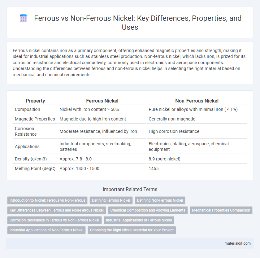 Ferrous vs Non-Ferrous Nickel: Key Differences, Properties, and Uses