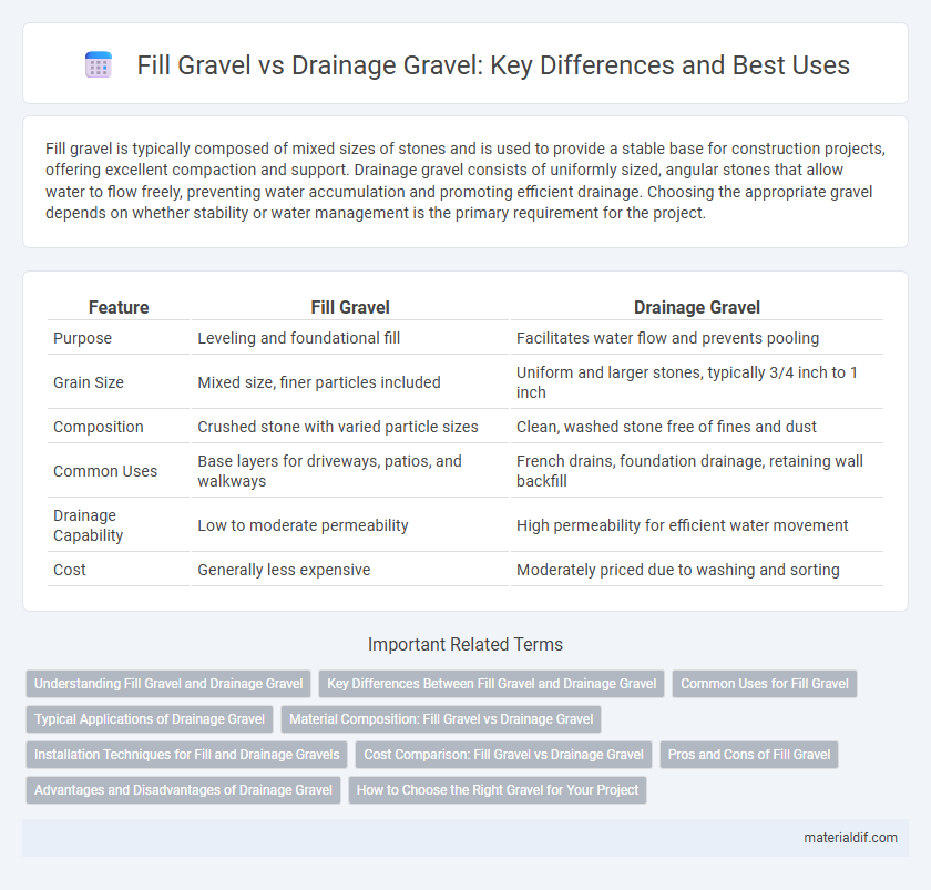 Fill Gravel vs Drainage Gravel: Key Differences and Best Uses