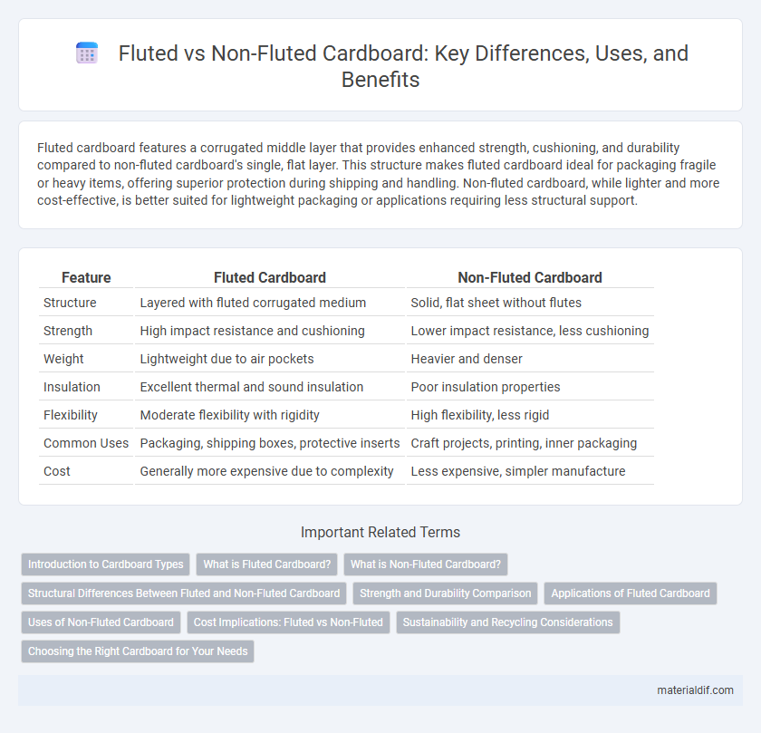 Fluted vs Non-Fluted Cardboard: Key Differences, Uses, and Benefits