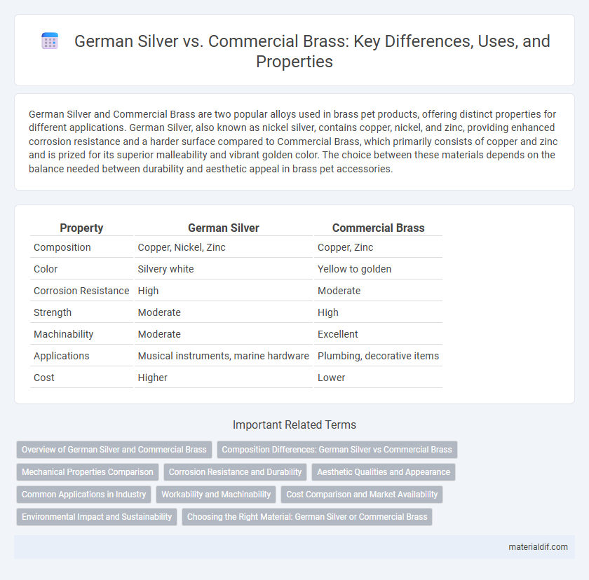 German Silver vs. Commercial Brass: Key Differences, Uses, and Properties