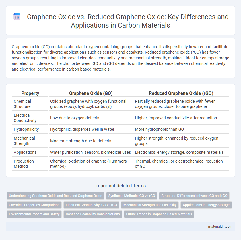Graphene Oxide vs. Reduced Graphene Oxide: Key Differences and Applications in Carbon Materials