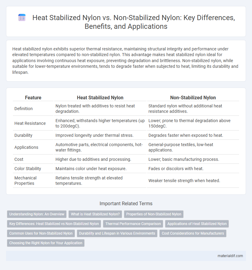 Heat Stabilized Nylon vs. Non-Stabilized Nylon: Key Differences, Benefits, and Applications