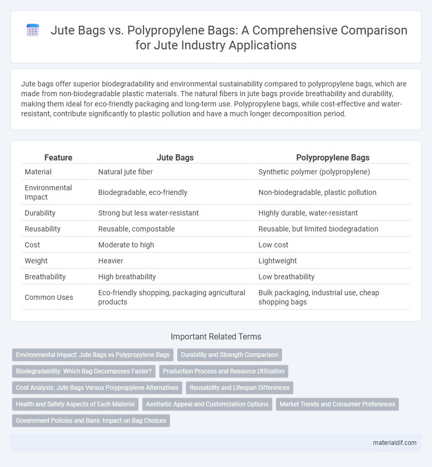 Jute Bags vs. Polypropylene Bags: A Comprehensive Comparison for Jute Industry Applications