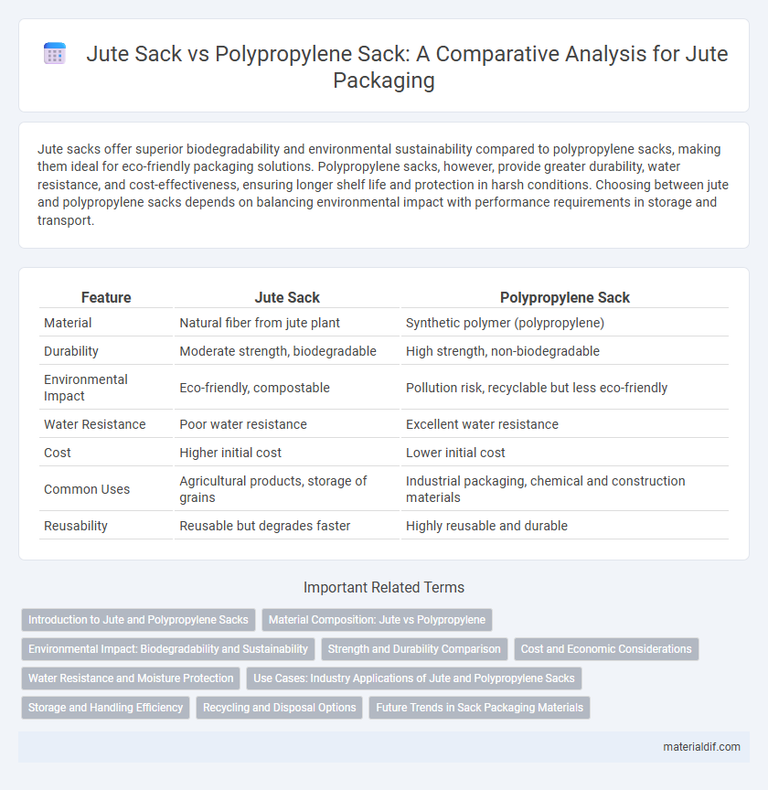 Jute Sack vs Polypropylene Sack: A Comparative Analysis for Jute Packaging
