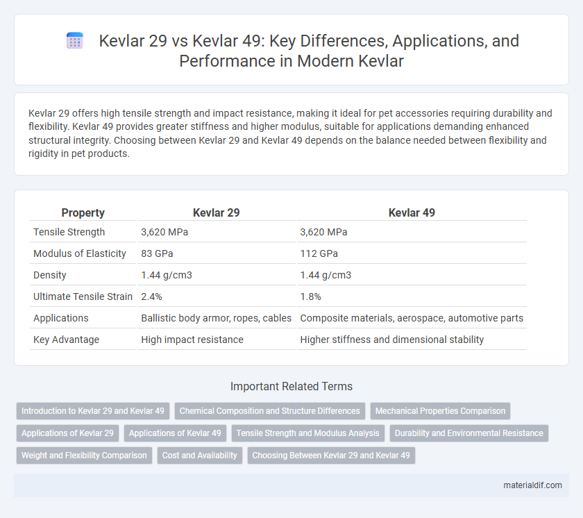 Kevlar 29 vs Kevlar 49: Key Differences, Applications, and Performance in Modern Kevlar