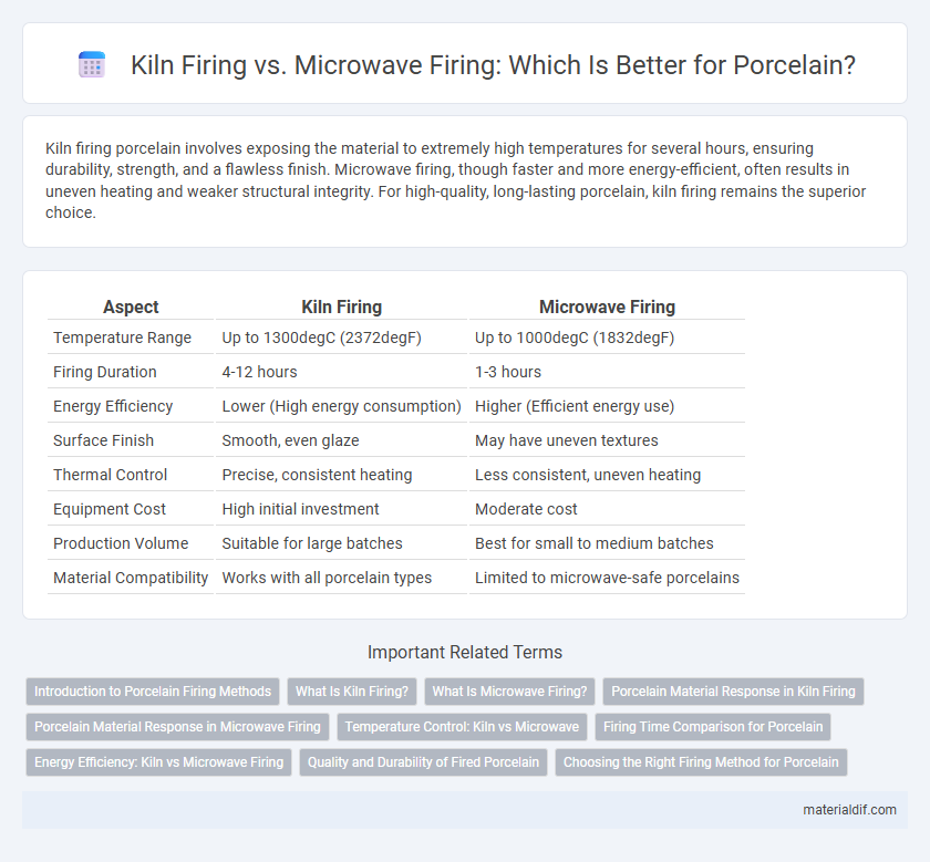 Kiln Firing vs. Microwave Firing: Which Is Better for Porcelain?