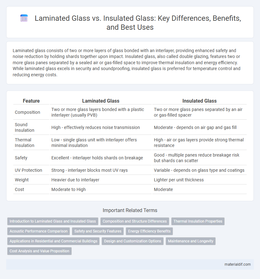 Laminated Glass vs. Insulated Glass: Key Differences, Benefits, and Best Uses