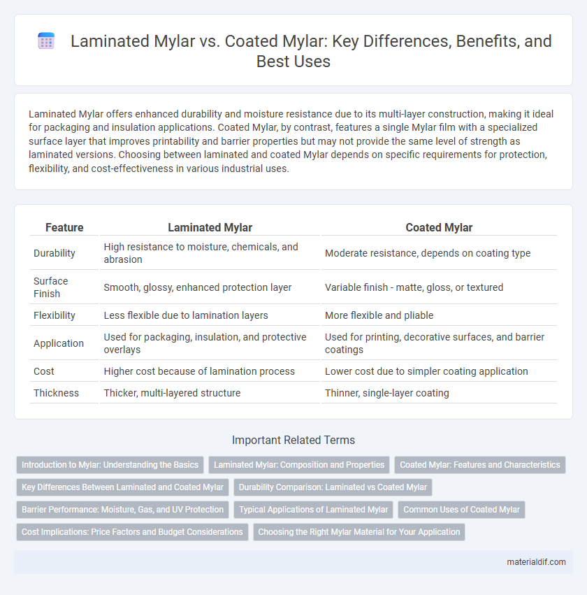 Laminated Mylar vs. Coated Mylar: Key Differences, Benefits, and Best Uses