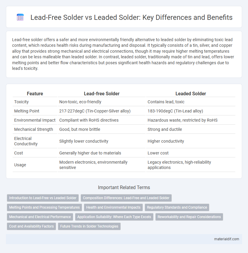 Lead-Free Solder vs Leaded Solder: Key Differences and Benefits