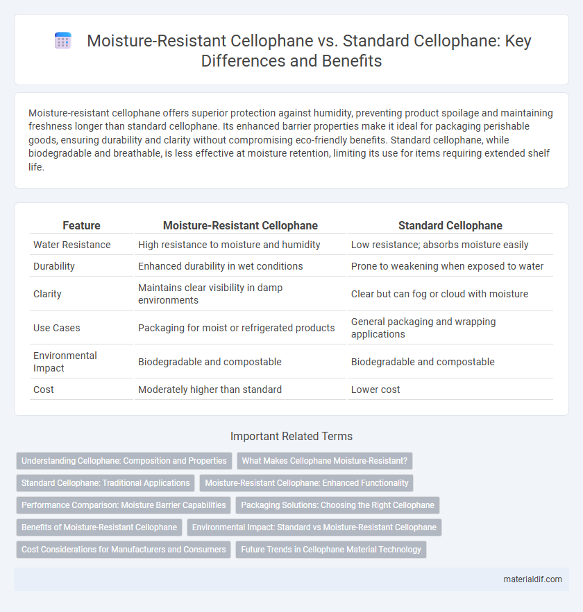 Moisture-Resistant Cellophane vs. Standard Cellophane: Key Differences and Benefits