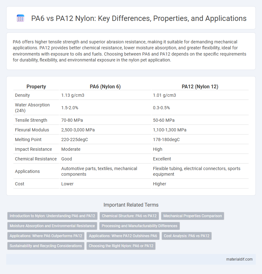PA6 vs PA12 Nylon: Key Differences, Properties, and Applications