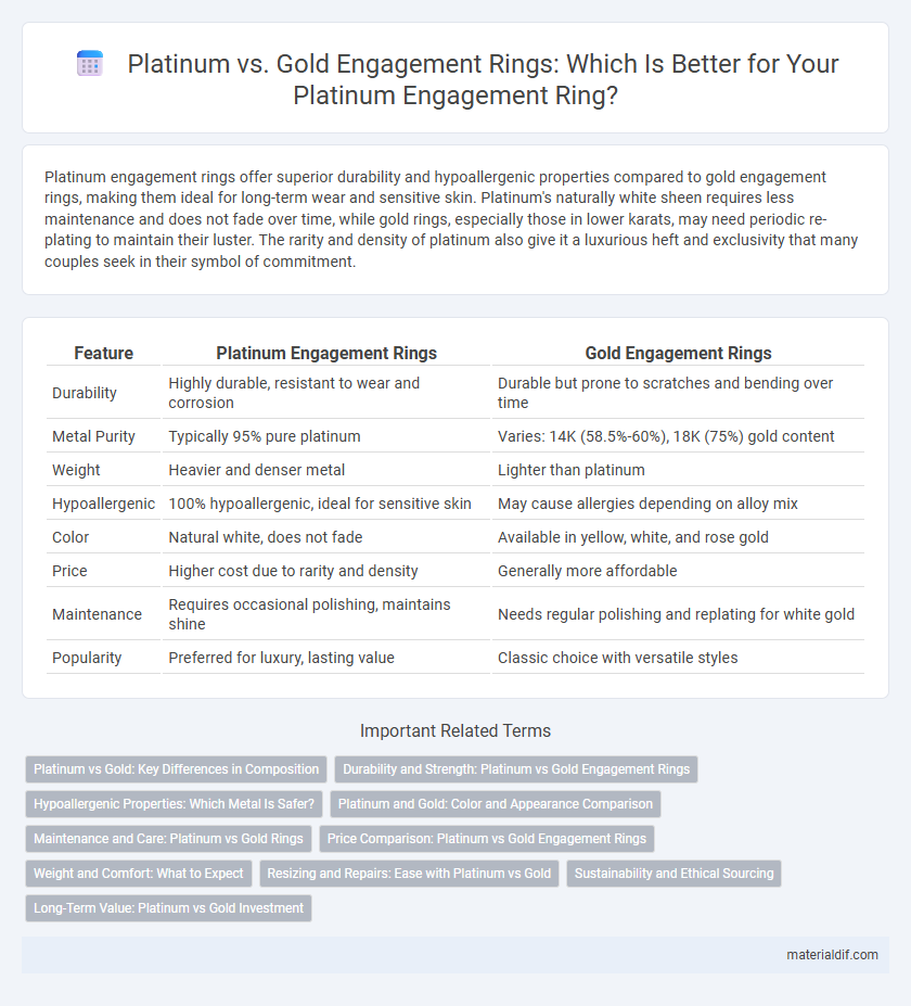 Platinum vs. Gold Engagement Rings: Which Is Better for Your Platinum Engagement Ring?