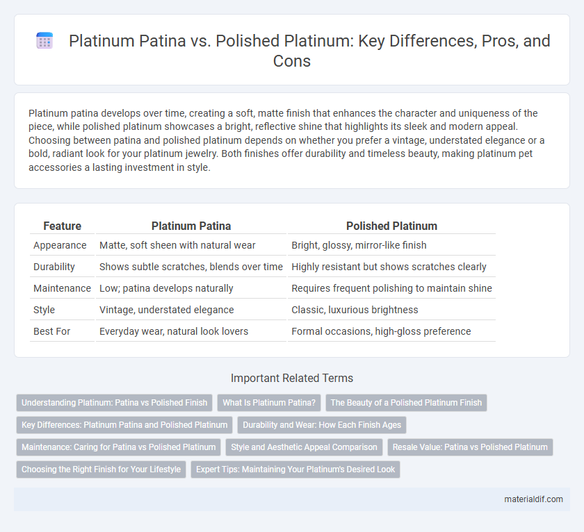 Platinum Patina vs. Polished Platinum: Key Differences, Pros, and Cons
