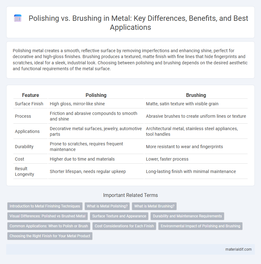 Polishing vs. Brushing in Metal: Key Differences, Benefits, and Best Applications