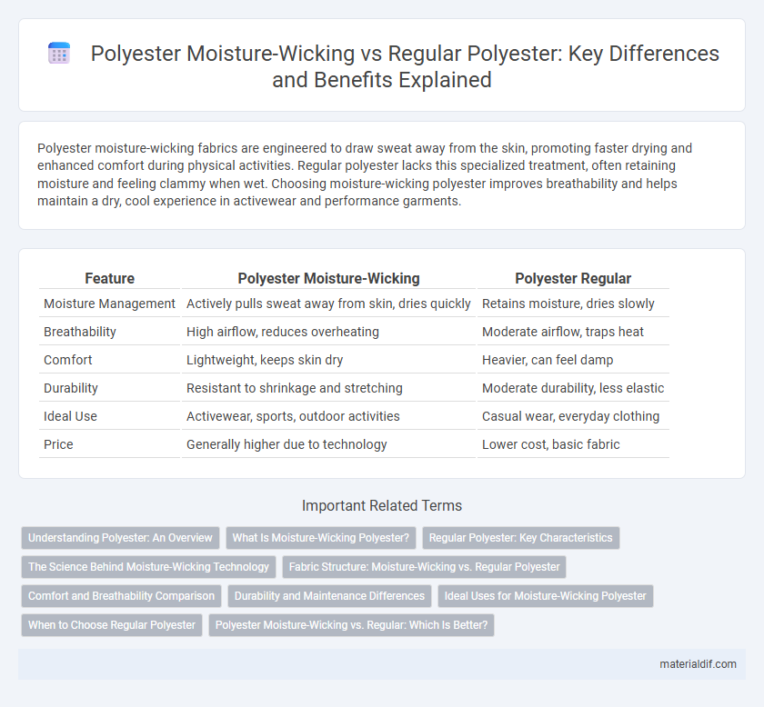 Polyester Moisture-Wicking vs Regular Polyester: Key Differences and Benefits Explained
