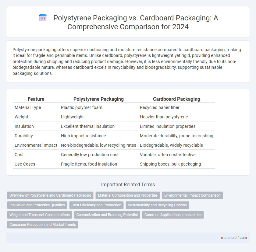 Polystyrene Packaging vs. Cardboard Packaging: A Comprehensive Comparison for 2024