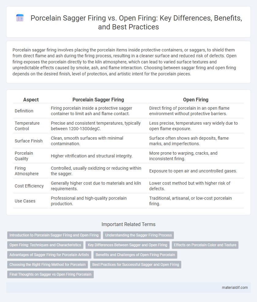 Porcelain Sagger Firing vs. Open Firing: Key Differences, Benefits, and Best Practices