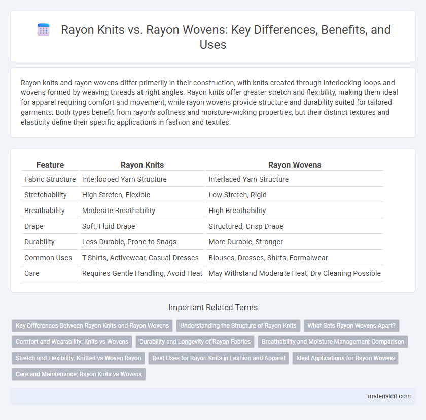 Rayon Knits vs. Rayon Wovens: Key Differences, Benefits, and Uses