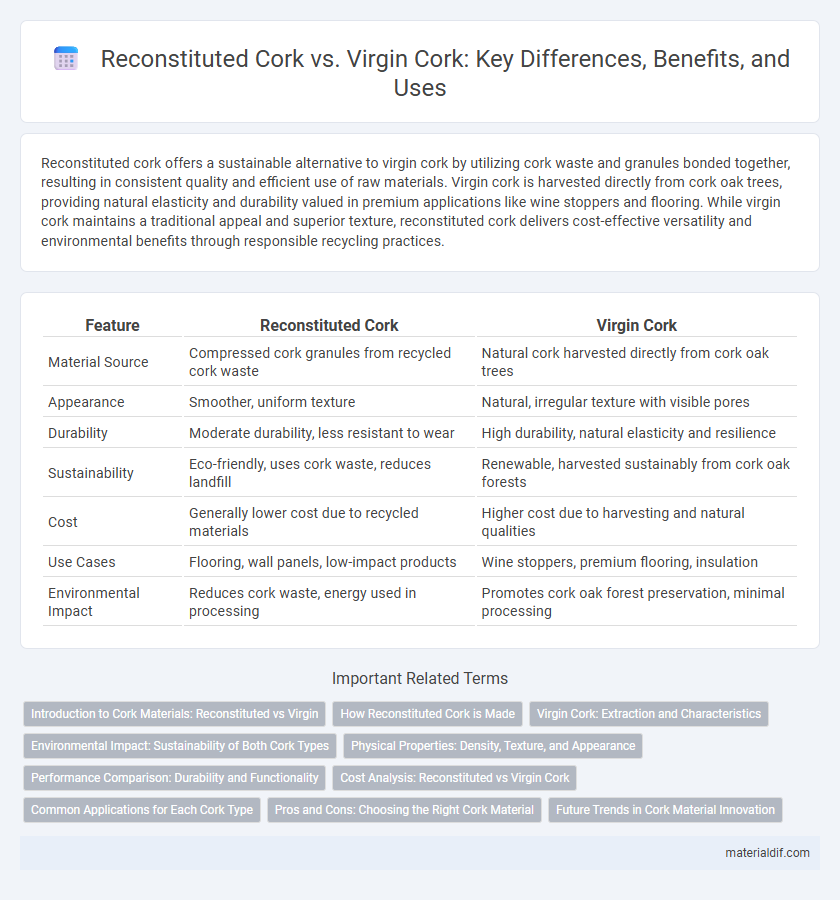 Reconstituted Cork vs. Virgin Cork: Key Differences, Benefits, and Uses