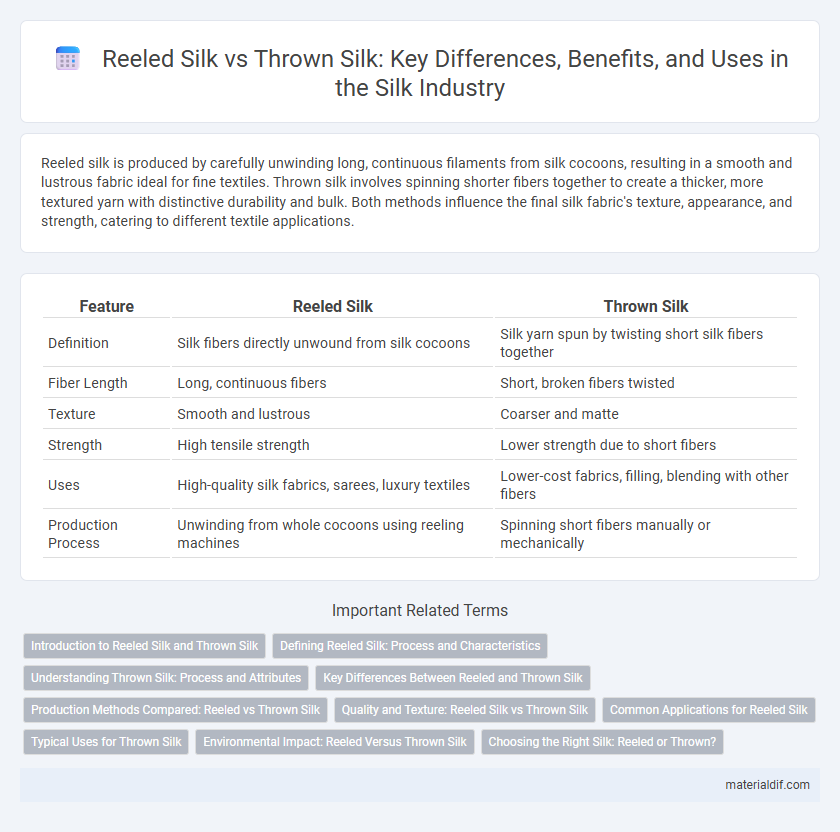 Reeled Silk vs Thrown Silk: Key Differences, Benefits, and Uses in the Silk Industry