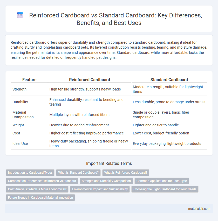 Reinforced Cardboard vs Standard Cardboard: Key Differences, Benefits, and Best Uses