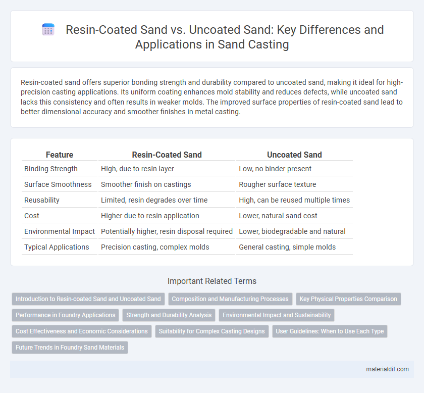 Resin-Coated Sand vs. Uncoated Sand: Key Differences and Applications in Sand Casting