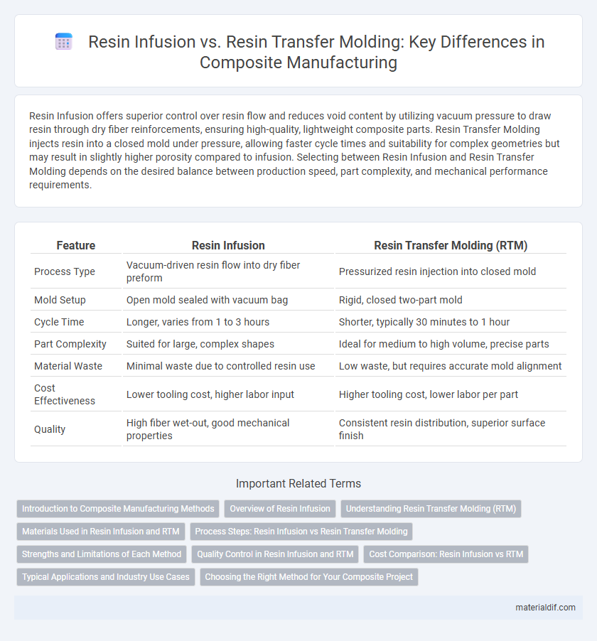 Resin Infusion vs. Resin Transfer Molding: Key Differences in Composite Manufacturing