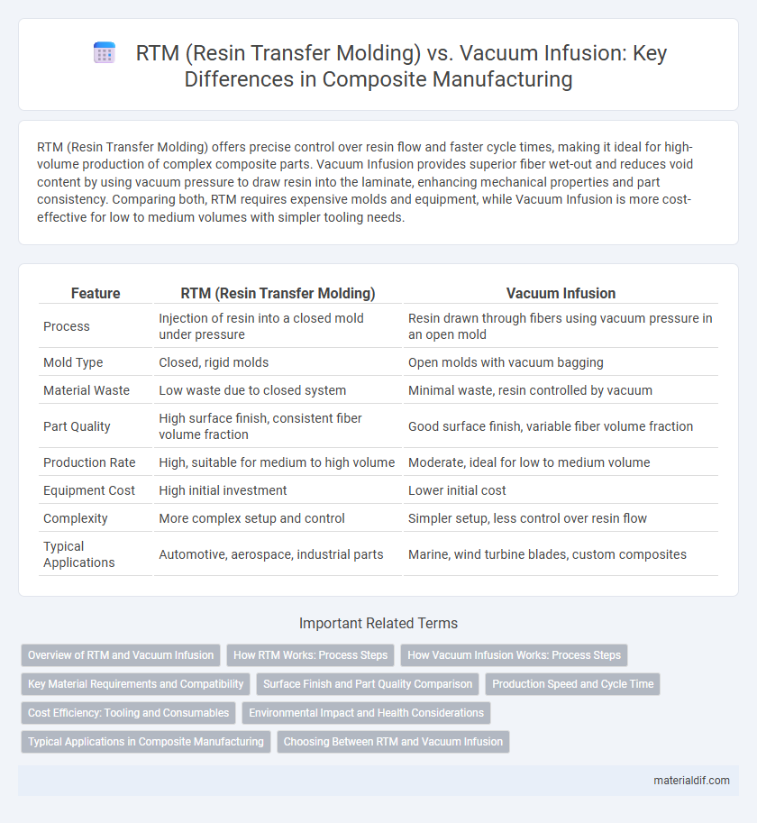 RTM (Resin Transfer Molding) vs. Vacuum Infusion: Key Differences in Composite Manufacturing