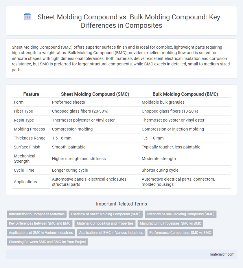Sheet Molding Compound vs. Bulk Molding Compound: Key Differences in Composites