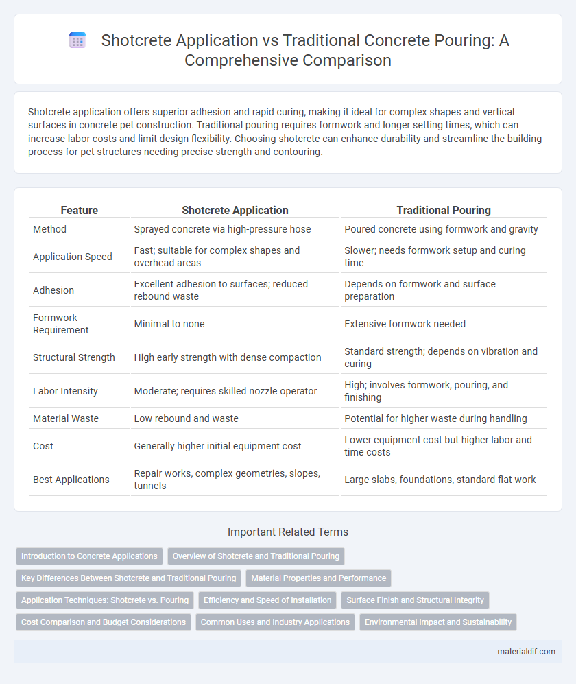 Shotcrete Application vs Traditional Concrete Pouring: A Comprehensive Comparison