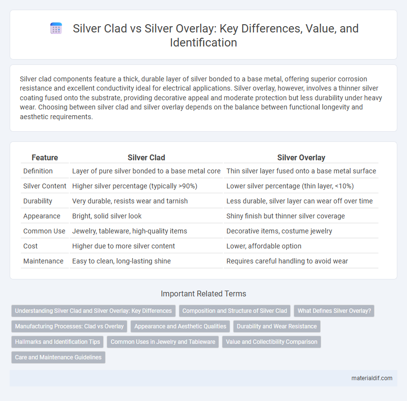 Silver Clad vs Silver Overlay: Key Differences, Value, and Identification