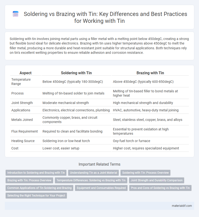 Soldering vs Brazing with Tin: Key Differences and Best Practices for Working with Tin