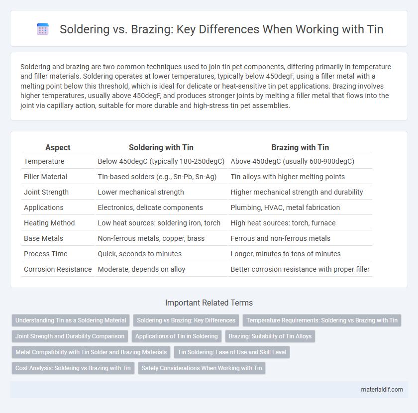Soldering vs. Brazing: Key Differences When Working with Tin