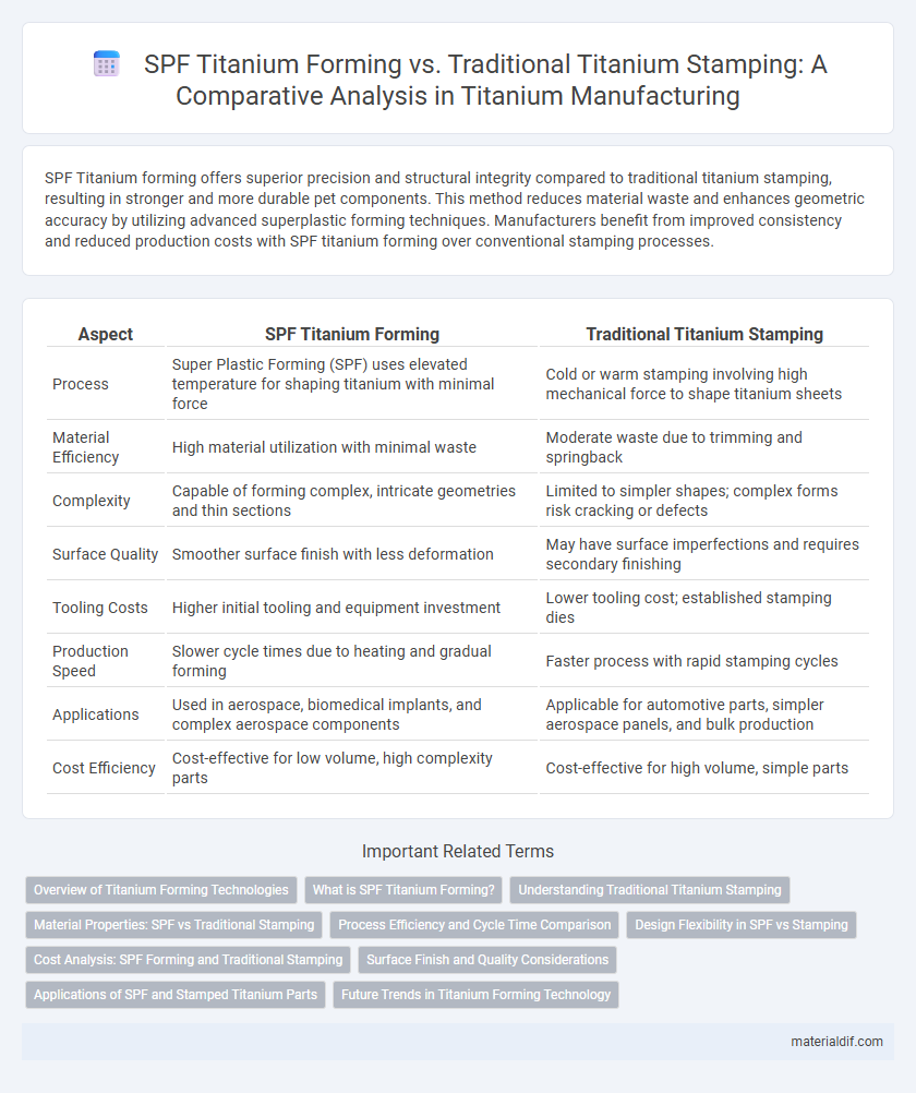 SPF Titanium Forming vs. Traditional Titanium Stamping: A Comparative Analysis in Titanium Manufacturing