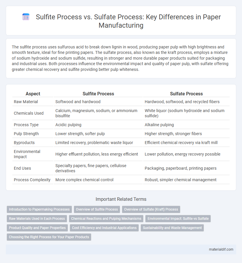Sulfite Process vs. Sulfate Process: Key Differences in Paper Manufacturing