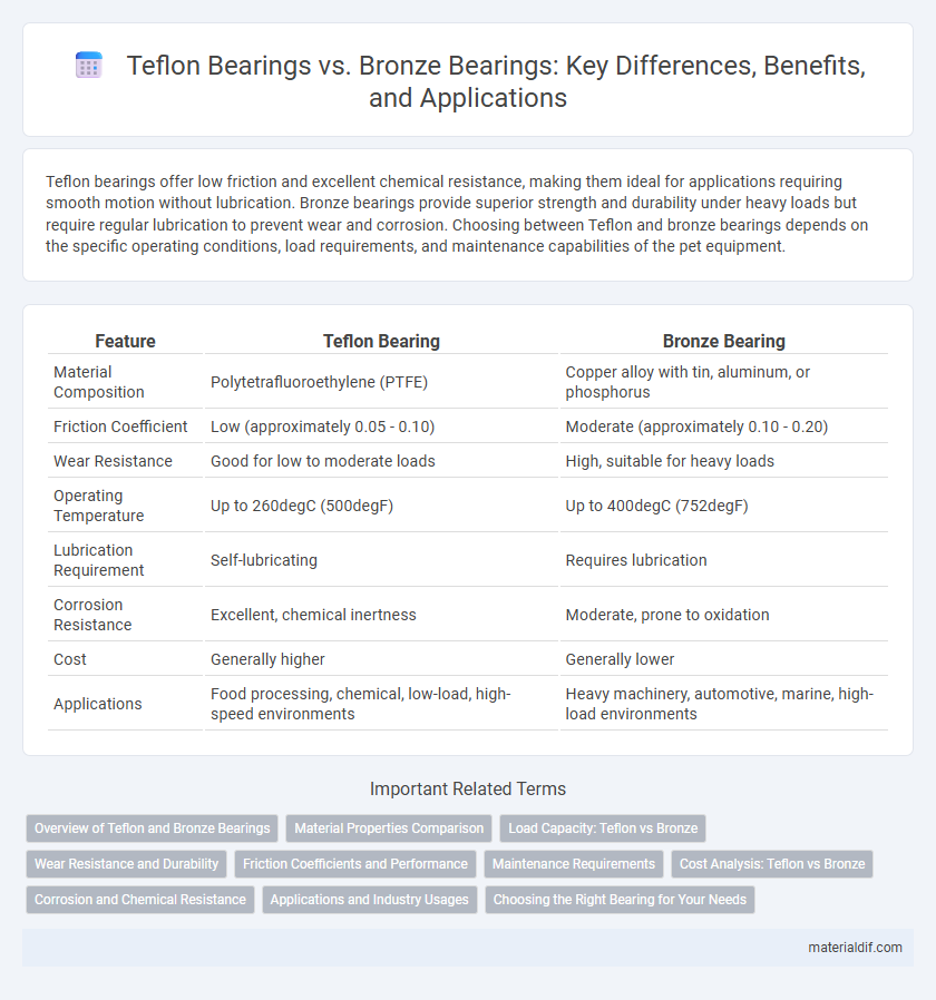 Teflon Bearings vs. Bronze Bearings: Key Differences, Benefits, and Applications