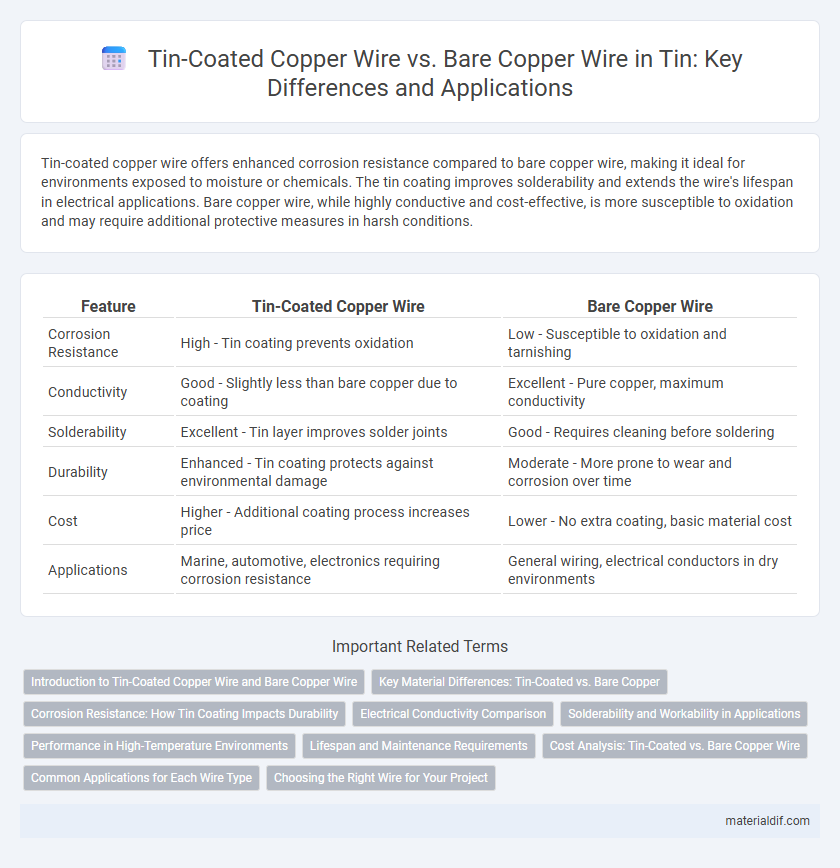 Tin-Coated Copper Wire vs. Bare Copper Wire in Tin: Key Differences and Applications