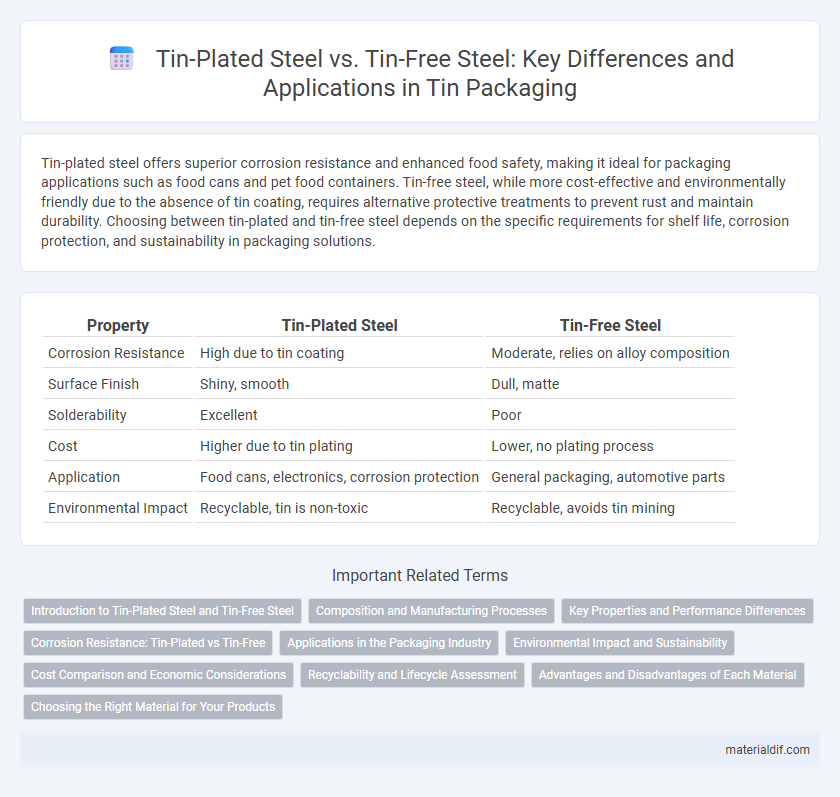 Tin-Plated Steel vs. Tin-Free Steel: Key Differences and Applications in Tin Packaging