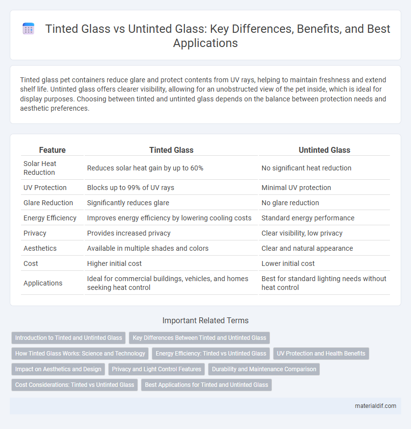 Tinted Glass vs Untinted Glass: Key Differences, Benefits, and Best Applications