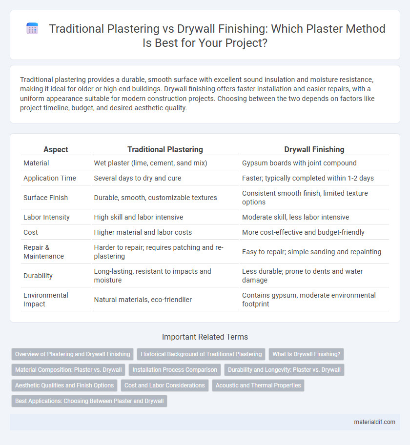 Traditional Plastering vs Drywall Finishing: Which Plaster Method Is Best for Your Project?
