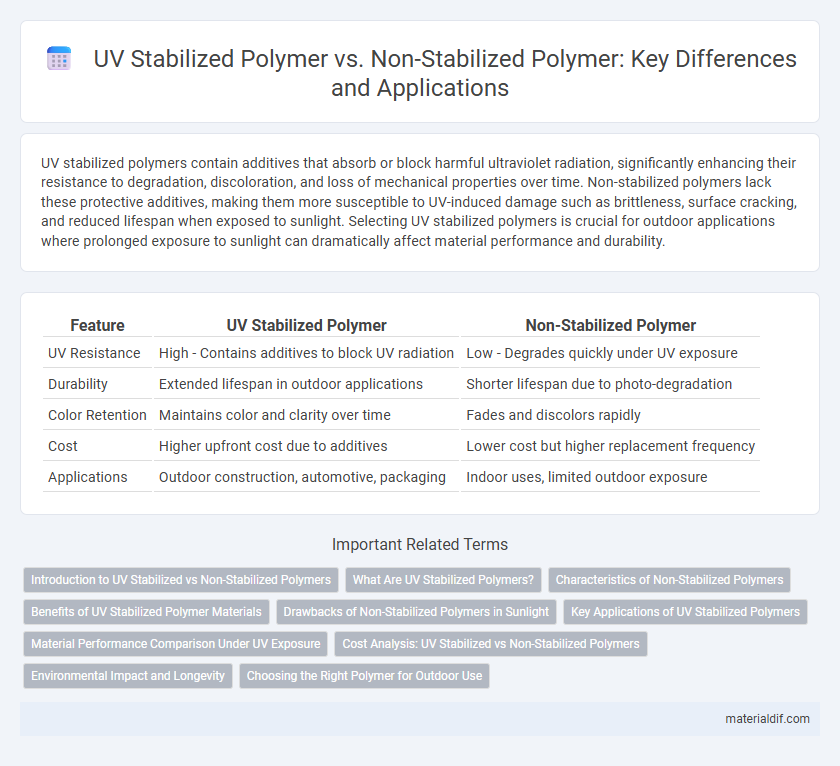 UV Stabilized Polymer vs. Non-Stabilized Polymer: Key Differences and Applications