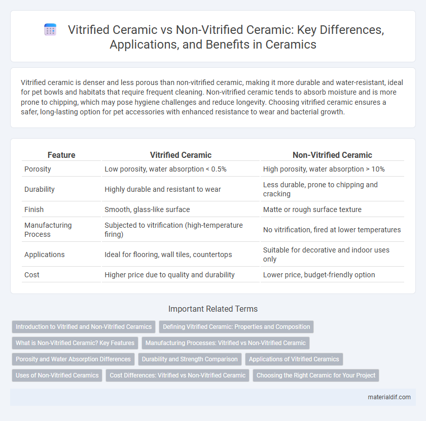 Vitrified Ceramic vs Non-Vitrified Ceramic: Key Differences, Applications, and Benefits in Ceramics