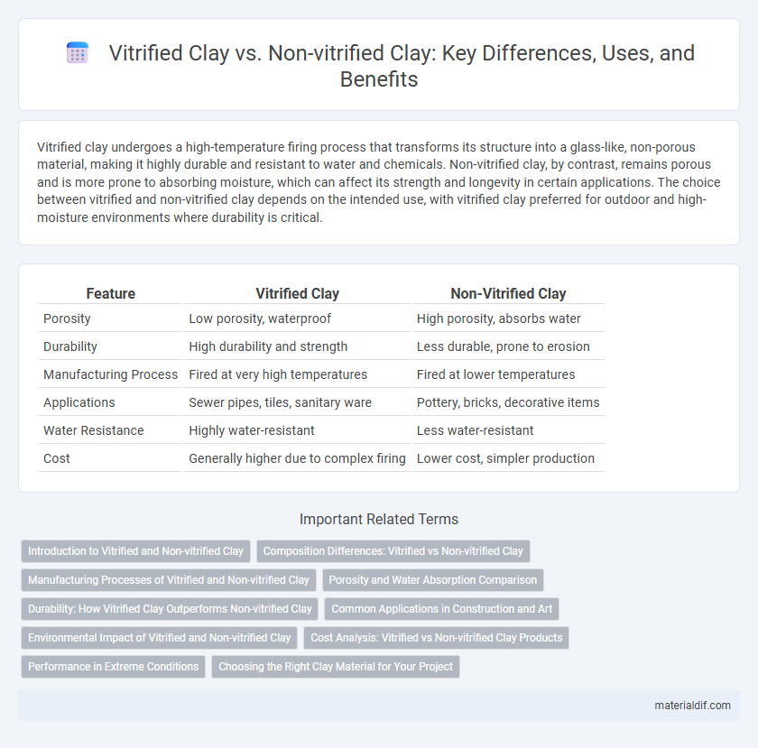 Vitrified Clay vs. Non-vitrified Clay: Key Differences, Uses, and Benefits