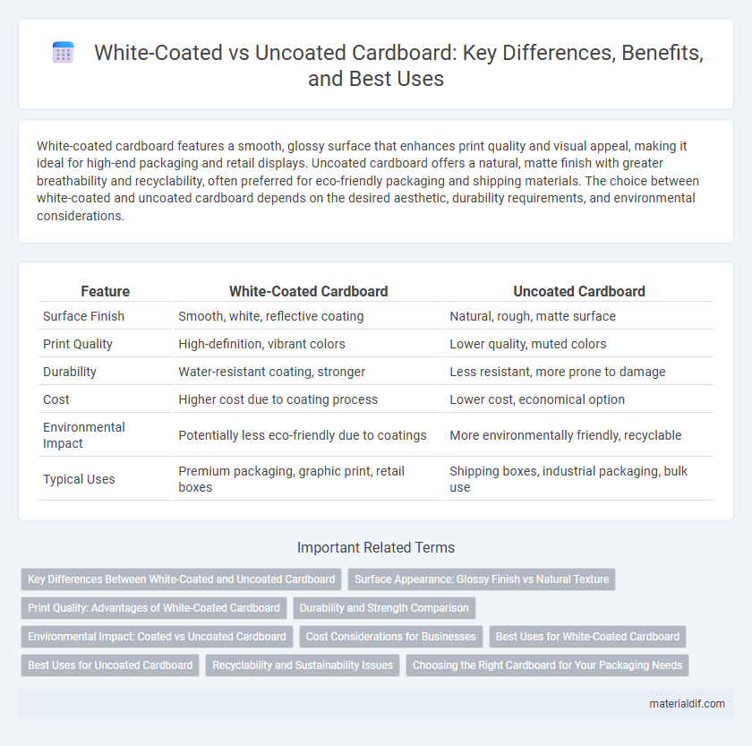 White-Coated vs Uncoated Cardboard: Key Differences, Benefits, and Best Uses