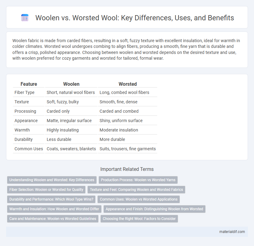 Woolen vs. Worsted Wool: Key Differences, Uses, and Benefits