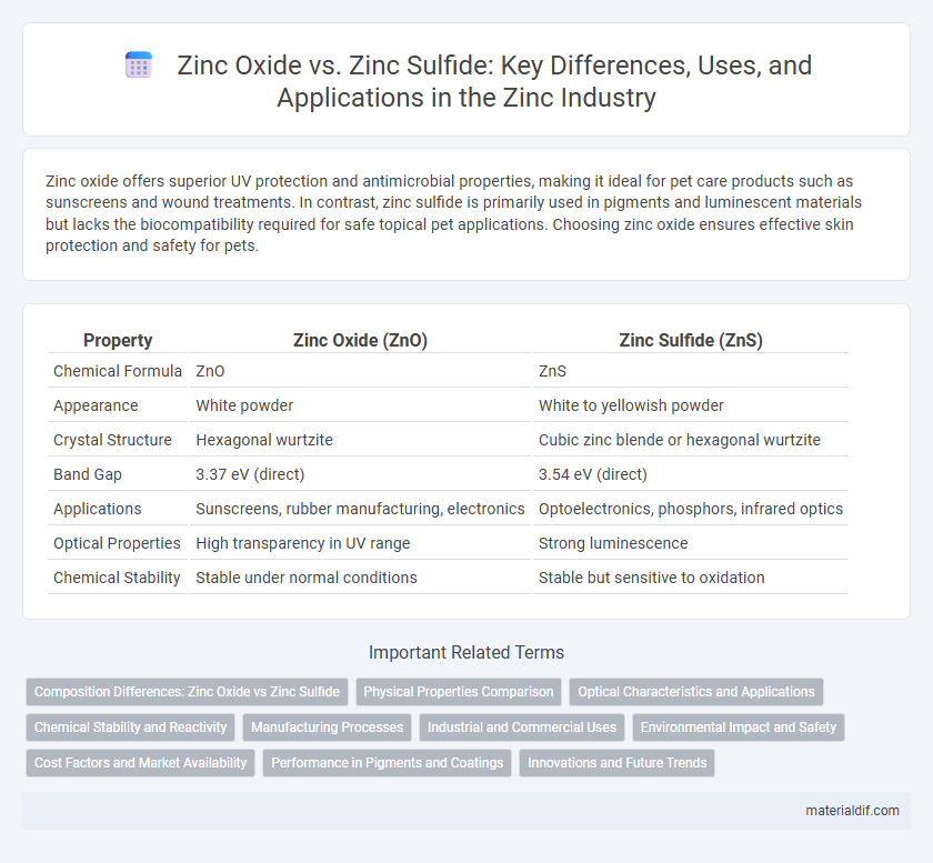 Zinc Oxide vs. Zinc Sulfide: Key Differences, Uses, and Applications in the Zinc Industry
