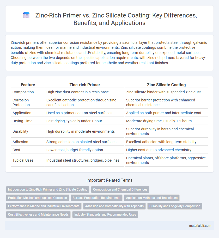 Zinc-Rich Primer vs. Zinc Silicate Coating: Key Differences, Benefits, and Applications