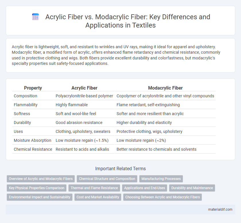 Acrylic Fiber vs. Modacrylic Fiber: Key Differences and Applications in Textiles